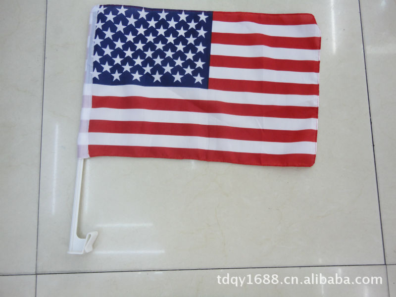 【美国国旗颜色鲜亮 3-4款手摇旗帜。】价格,厂
