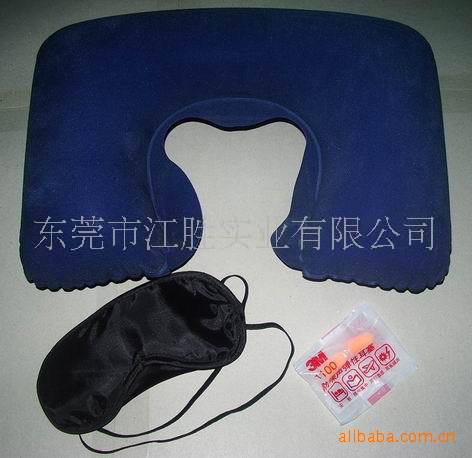 6P全环保植绒充气枕头 ，专业工厂定制