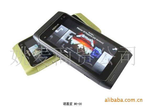 【nokia诺基亚N8 电容屏1:1单卡手机 台湾香港
