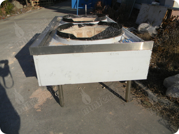 炊事设备-双眼大锅灶 柴油灶 燃气灶 大锅饭 单