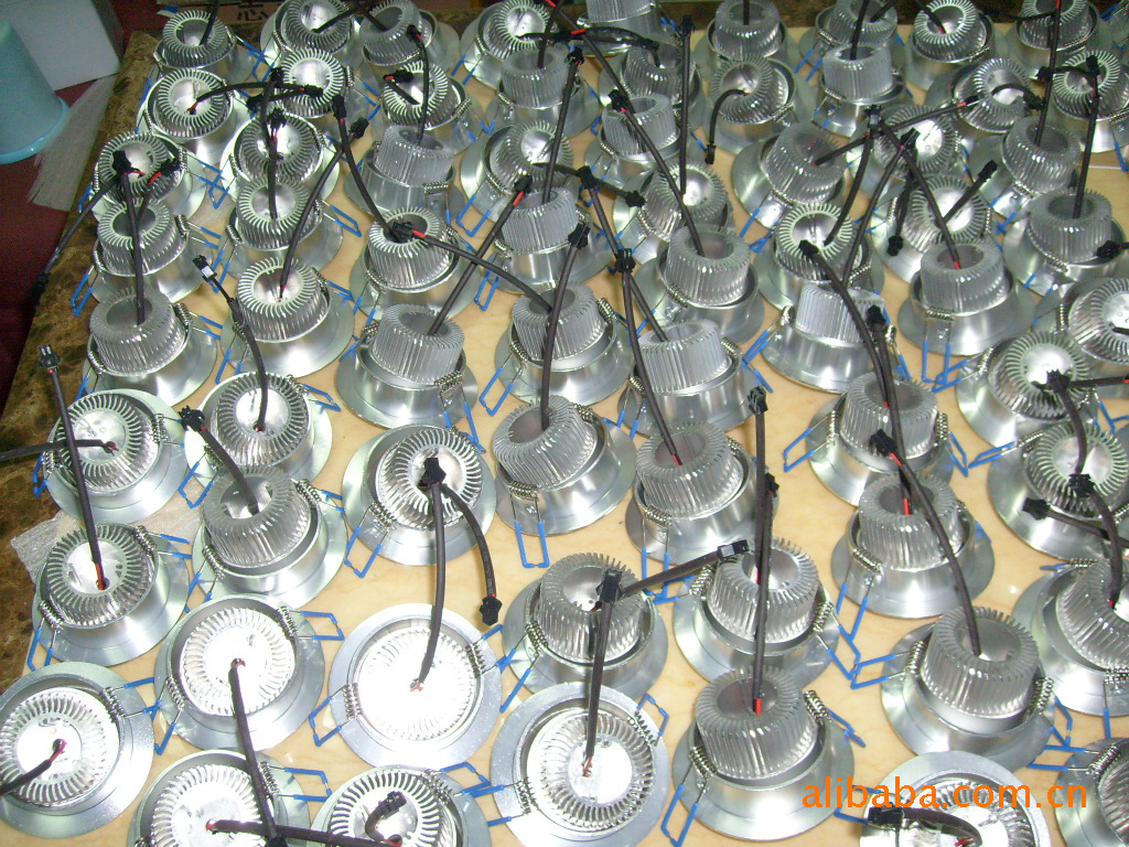 LED 3W天花灯外壳,LED天花灯套件、LED天花