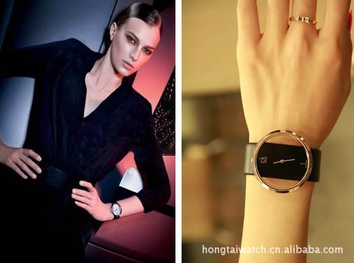 <em>CK</em>手表 <em>CK女表</em> 时尚韩国女款女士透明表盘 简