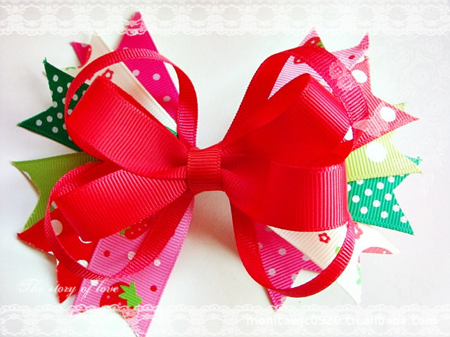 【Xmas bow】圣诞儿童发饰\/厂家订制儿童发饰