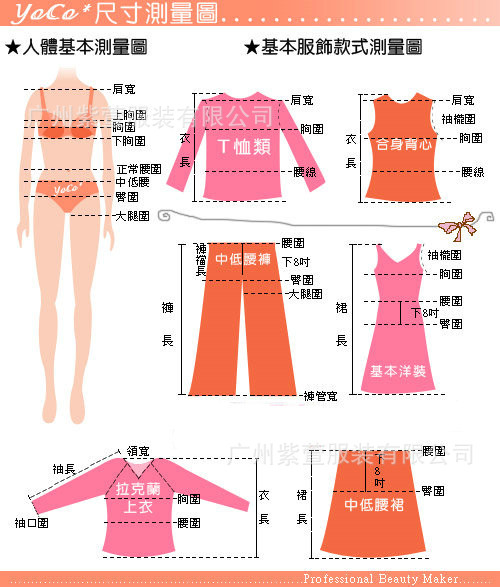 女装衣服尺寸测量方法及<em>如何选择</em>尺码_火龙过