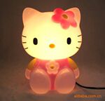 全身kitty猫台灯储钱罐MD601A 卡通装设灯 护眼灯 礼品灯