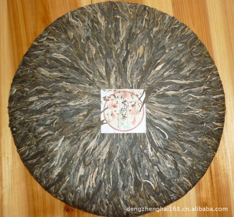 黑茶-云南3公斤古树生普洱茶(古树生饼) 易武茶