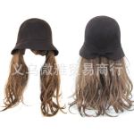 4色 蝴蝶结圆顶羊毛呢帽 毡帽 盆帽 时装帽 女士礼帽