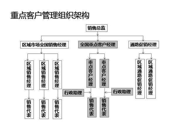 重点客户营销战略管理(之四)重点客户管理组织