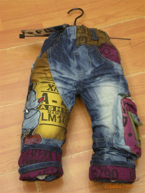 厂家直销优质图案男童牛仔裤图片,厂家直销优