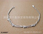 千影 925银手链 纯银手链 素银手链 厂家供应 款式繁多 质量优异