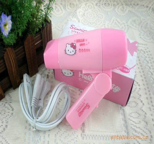 迷你電吹風 2013爆款 Hello kitty 吹風機 學生禮物 小額混批工廠,批發,進口,代購