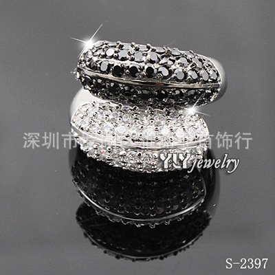 式外贸首饰s-3640 925纯银镶锆石生肖<em>动物马</em>造