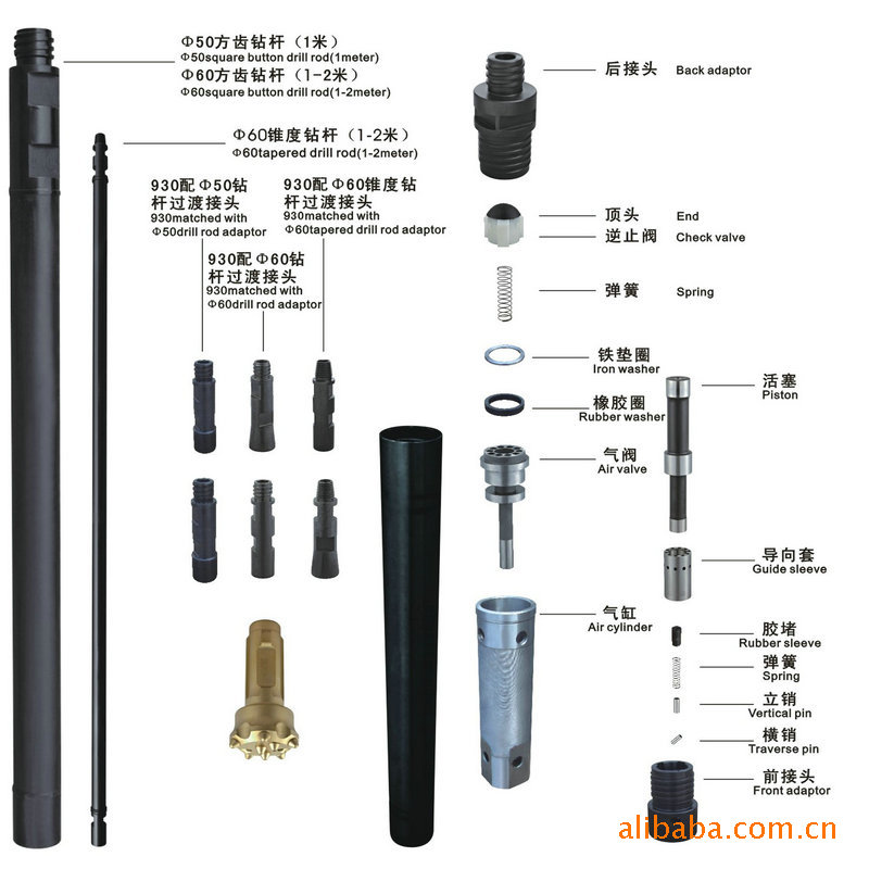 供应优质930中风压潜孔冲击器