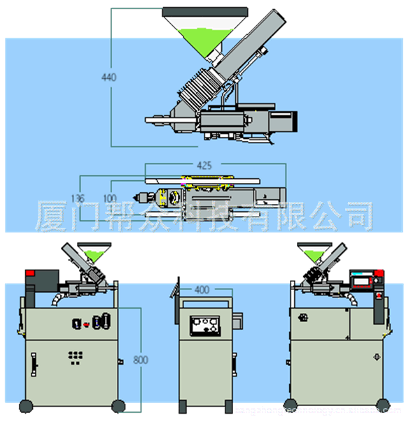 供应注塑全新injectionunitbabyplast610副射台