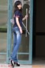 2012新品春夏女式牛仔裤 直筒牛仔裤批发 爆款牛仔裤 901