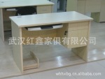 1202掉抽电脑桌 红橡木电脑桌 办公家俱 武汉家俱