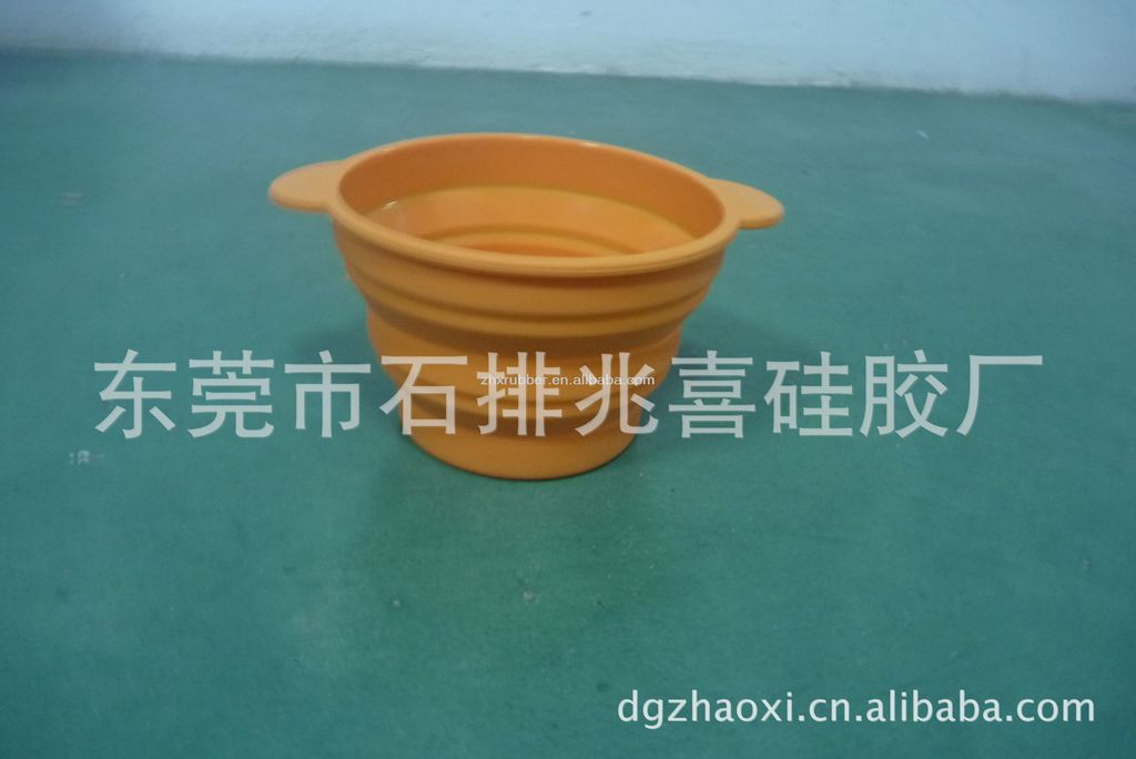 供应硅胶碗,硅胶盆,折叠硅胶碗,硅胶厨具,硅胶碗套