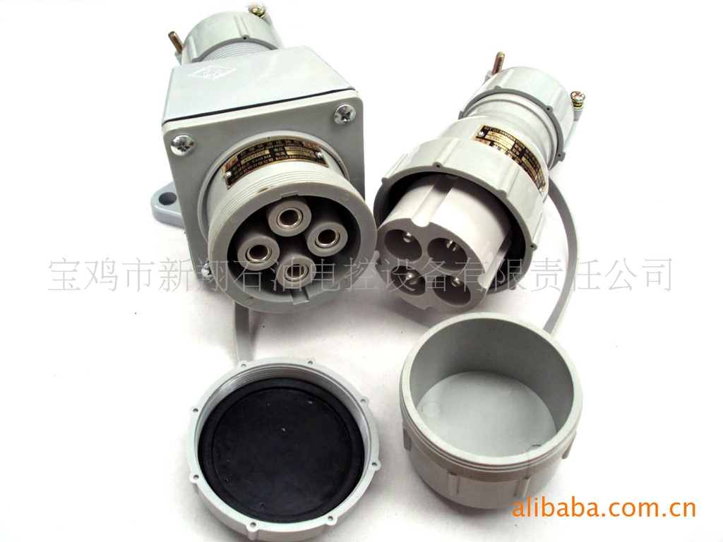 防爆插接件bx3-100a-3p e挂式(防爆工业航空插头座)三相四线