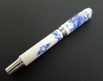[万里青花瓷笔][万里陶瓷笔]生产基地-江西省-进贤文港青花陶瓷笔