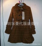 香港品牌女装长款棉衣批发 女装棉服特批 外贸原单尾货批发