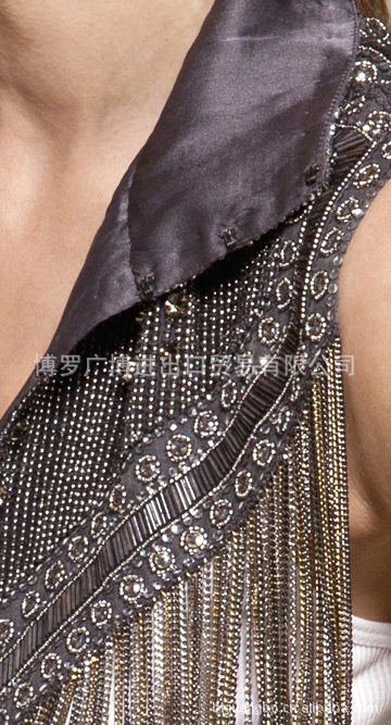 charmeuse chain vest女士<em>马甲</em>背心 真丝<em>面料</em> 出