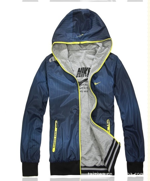 【2011秋装<em>男装</em>新款耐克NIKE拉链<em>双面</em>穿百搭