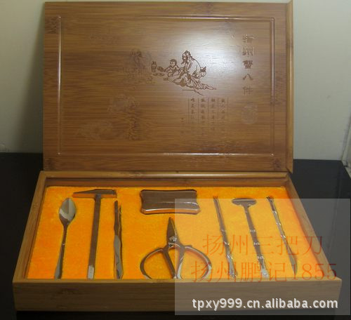 【零利润 正品 扬州蟹八件 蟹8件 吃螃蟹工具不