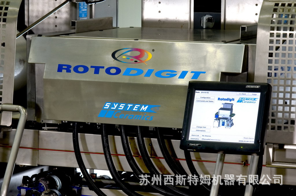 陶瓷机器 rotodigit 喷墨印花机 system 西斯特姆