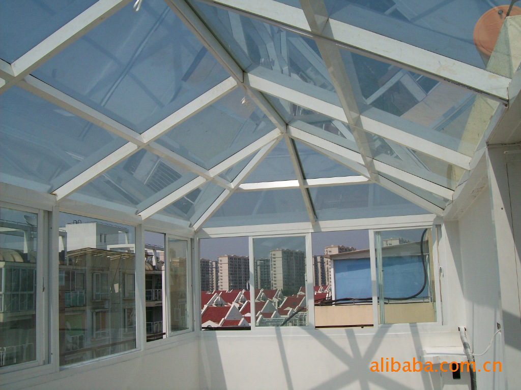 钢结构阳光房、玻璃房、上海别墅阳光房、铝合