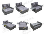 【新款上市】多功能沙发,休闲家具_广州休闲家具_藤编休闲家具