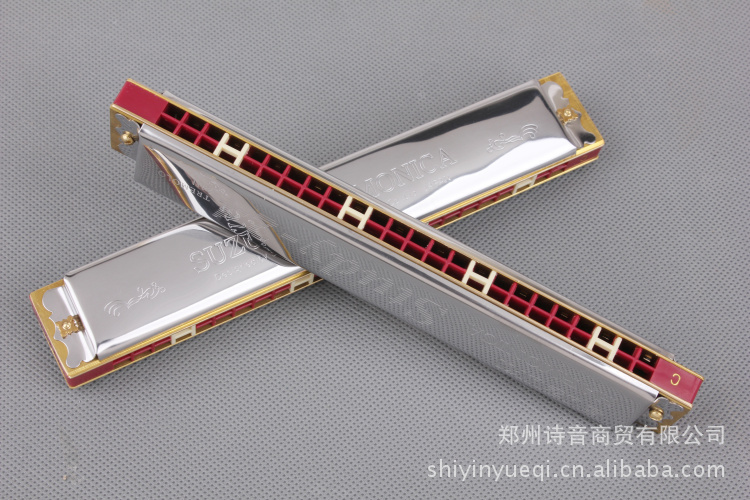 铃木Study-24 SUZUKI正品24孔复音口琴 C调图片,铃木Study-24 SUZUKI正品24孔复音口琴 C调图片大全,郑州诗音商贸有限公司-1-马可波罗网