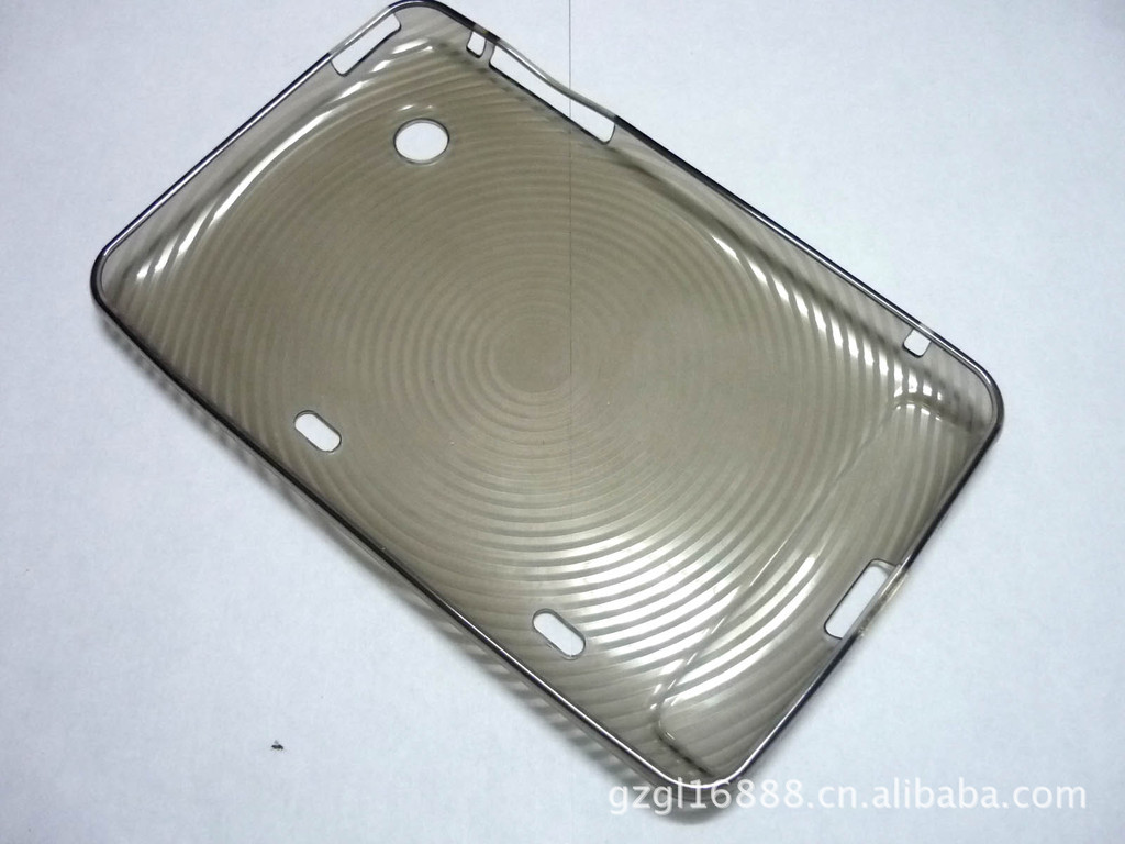 【HTC Flyer手指纹\/钻石纹清水套[厂家直销,大