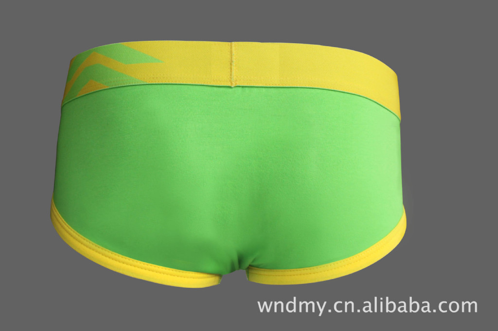 【国际品牌MODZ热情系摩司绿色<em>男式超低腰</em>三