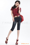 2012新款女式弹力五分牛仔裤七分裤中裤七分裤夏装 款号299#