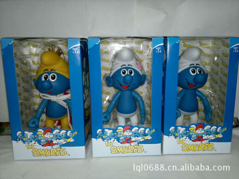 正版藍精靈6款1 (1)26元一個