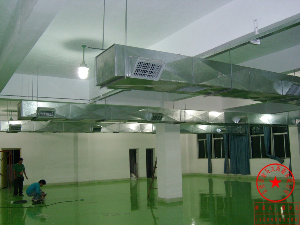 【东莞制鞋塑胶注塑业厂房车间负压风机水帘通