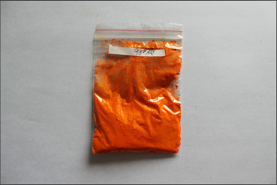 【专业供应透明颜料 荧光颜料98#橙 高质量 价