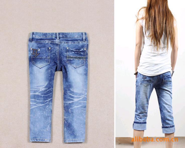 【<em>女式牛仔马裤</em> 日韩新款 流行前线 淘宝网热销