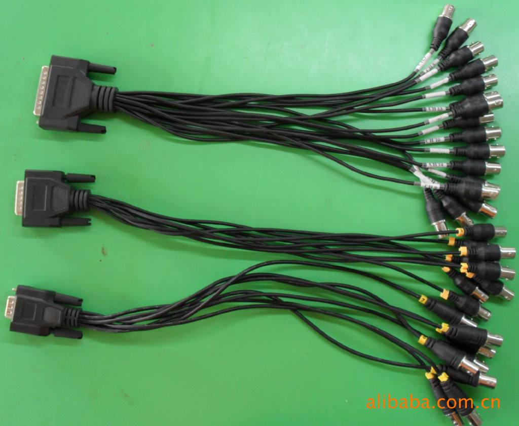 bnc线 db25p连接线 音频线,视频线,音视频线,vga转bnc线