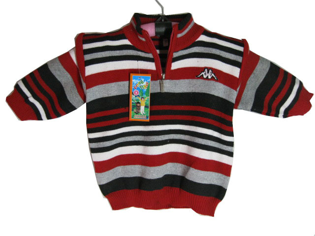 淘宝热销童装<em>毛衣</em> 一手起批 时尚<em>条纹儿童毛衣</em>
