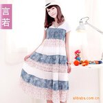 ����Ѽ��˴�����Ůװ���� ����ţ���黨��ƴ��������ȹDL183901