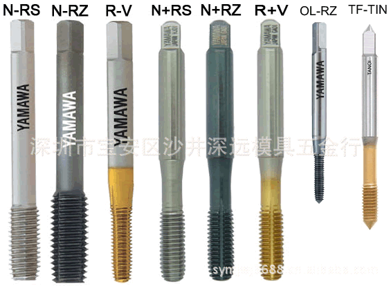 供应：进口镀钛挤牙丝攻