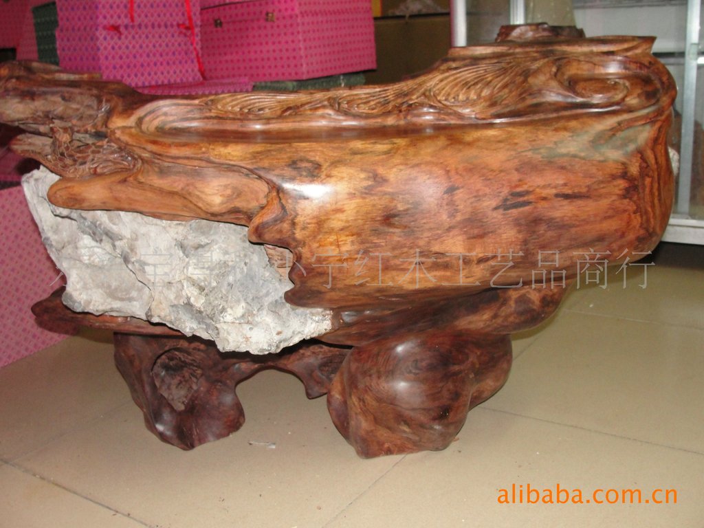 【一件起批黄花梨茶桌 红木茶台 精品越南黄花