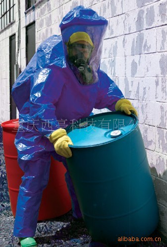 供应雷克兰B级连体防化服,A级气密型隔热防化