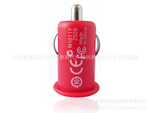 苹果iPhone 3G 3GS 4G Mini USB车载充电器 贝尔金车充 大红色