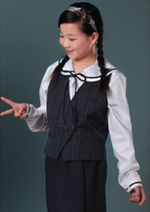 江西赣州供应中学正装校服--大量快速定做工作