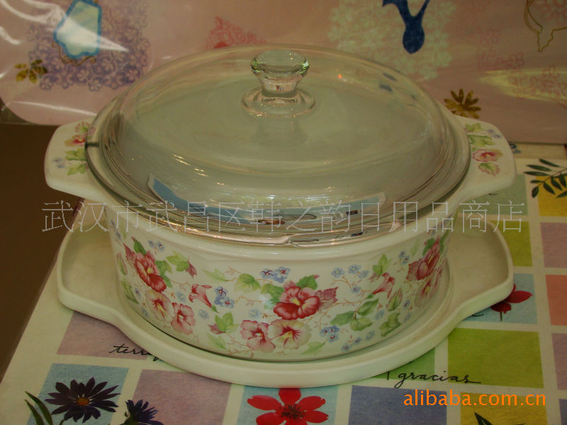 【批发韩国原装进口防烫石锅煲(煤气灶 电磁炉