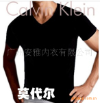 工厂直供 夏季必备, CK木代尔V领T恤 原单正品 背心 短袖衫