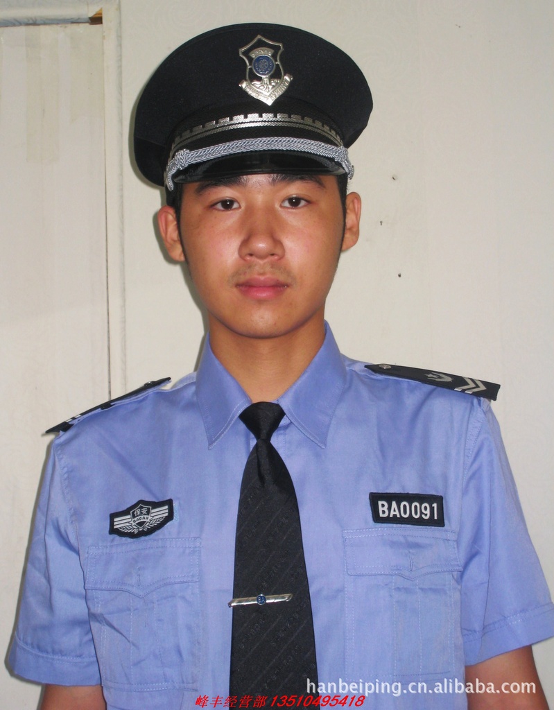 批发直销物业<em>酒店保安服</em>短袖衬衣<em>保安服</em>夏装小