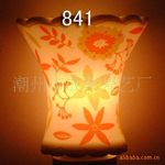 陶瓷小夜灯 陶瓷香熏小夜灯 香薰小夜灯 编号:841